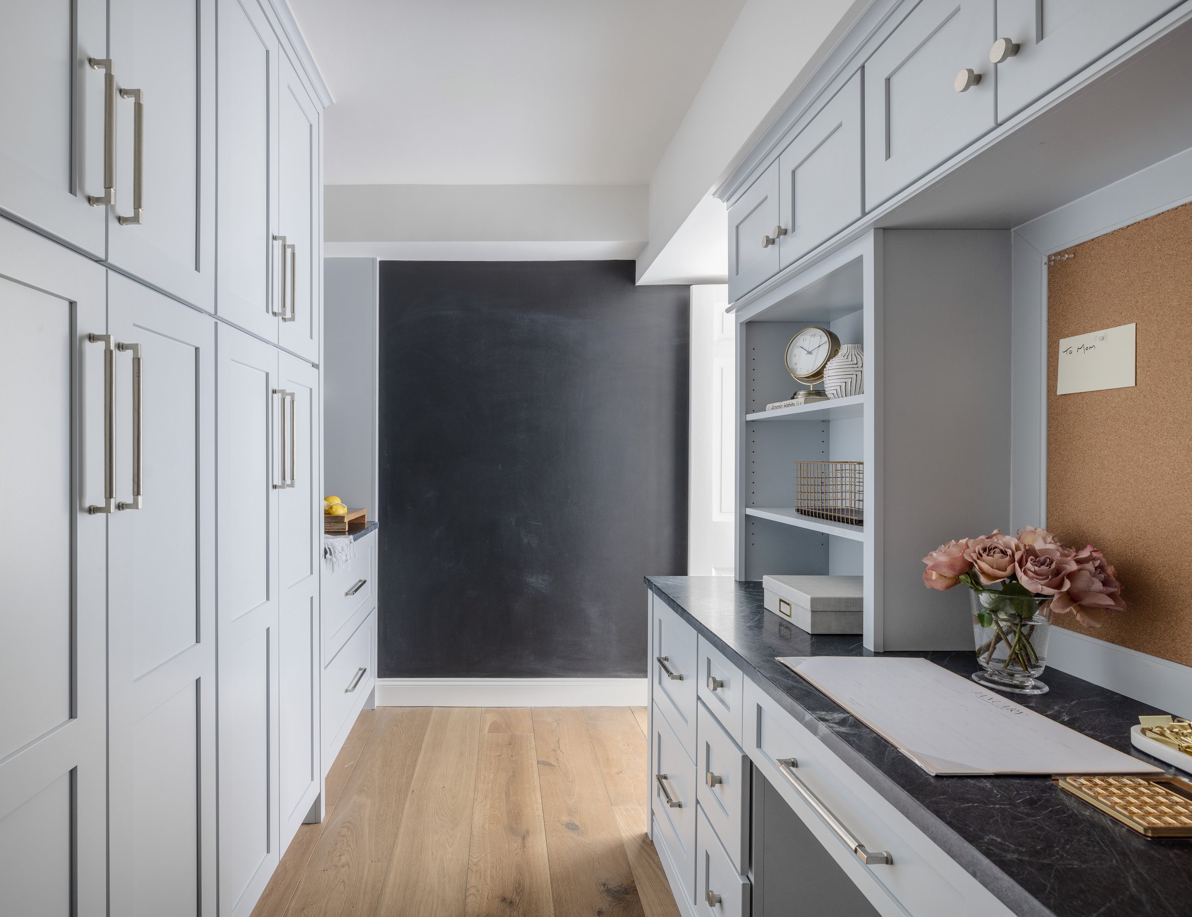 Pantry corridor, built by Mosher Dolan