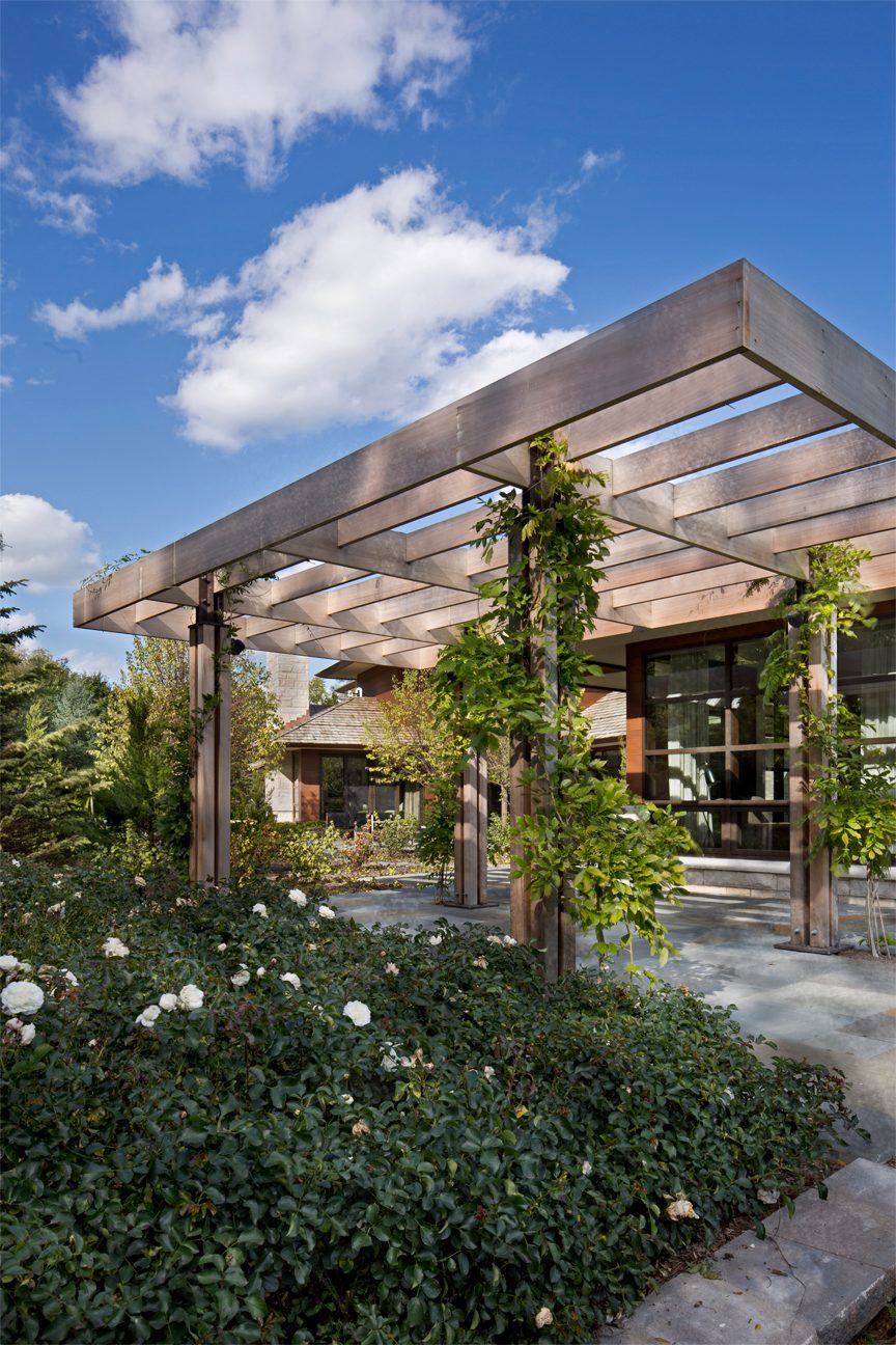 Exterior at the Prairie Modern Estate
