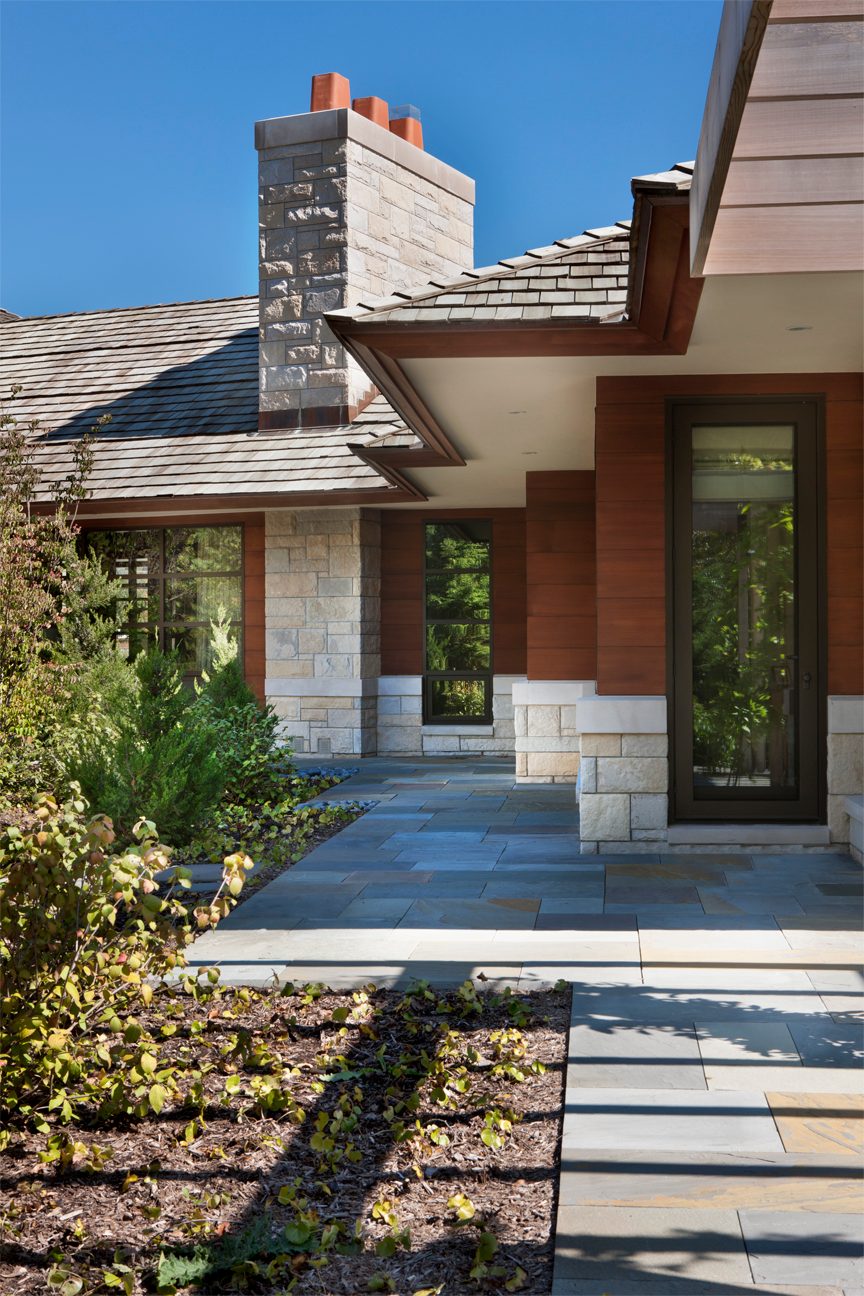 Exterior at the Prairie Modern Estate