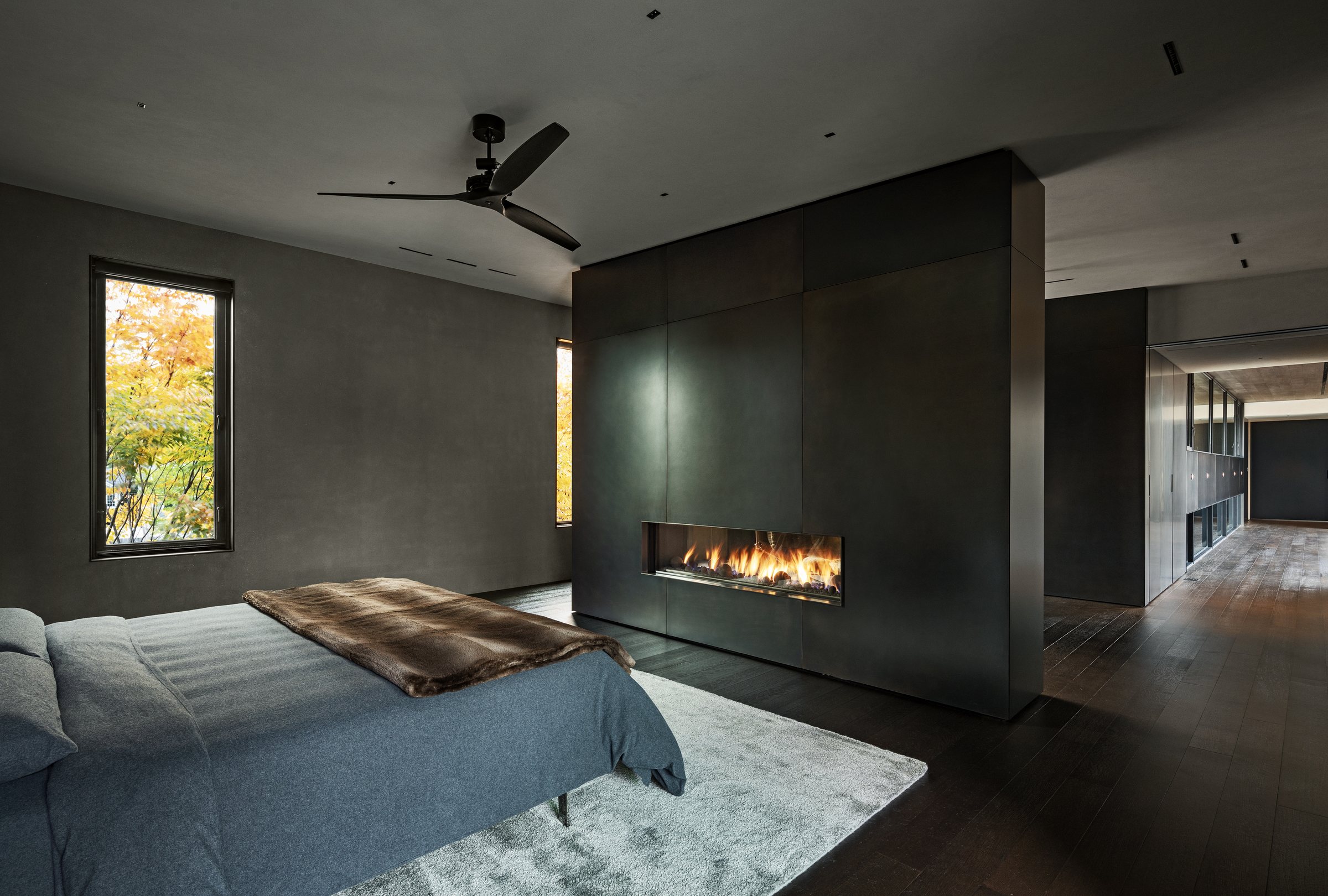 Guest bedroom, built by Mosher Dolan