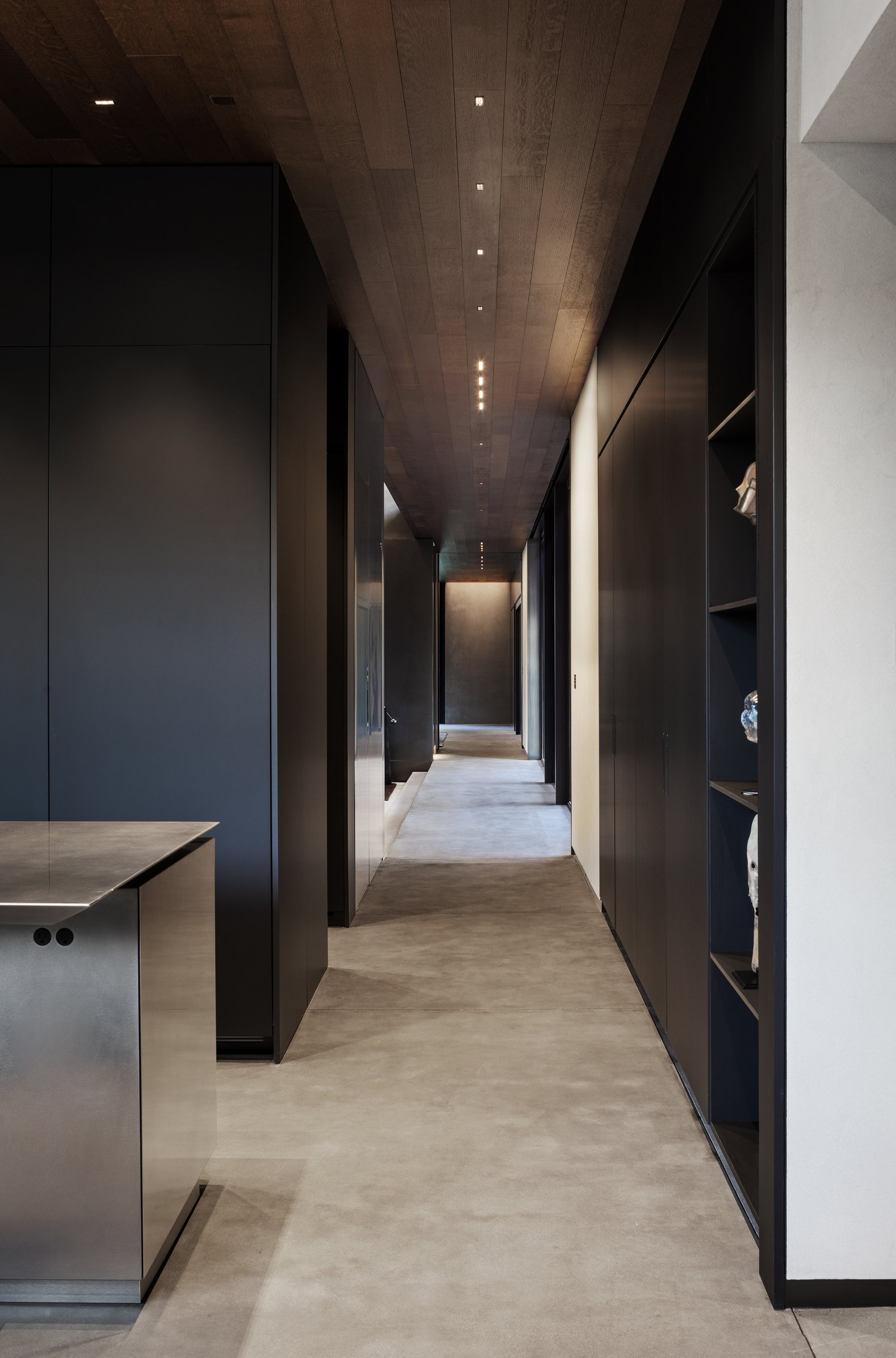 Hallway, built by Mosher Dolan
