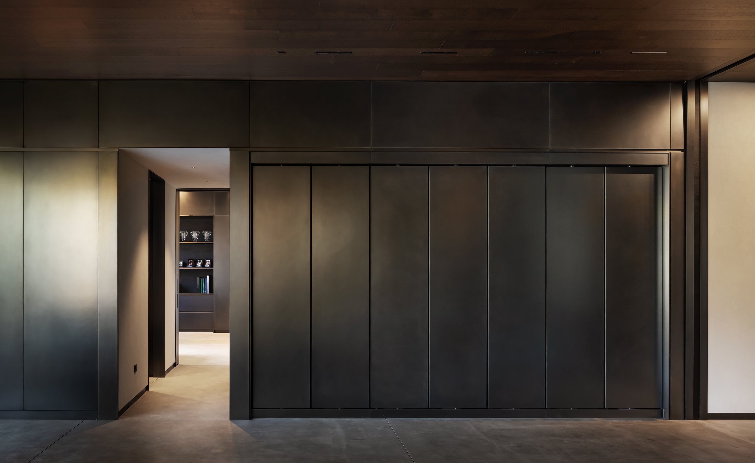 Whiskey room, built by Mosher Dolan