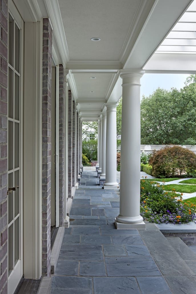 Exterior at the Shingle Estate with pool