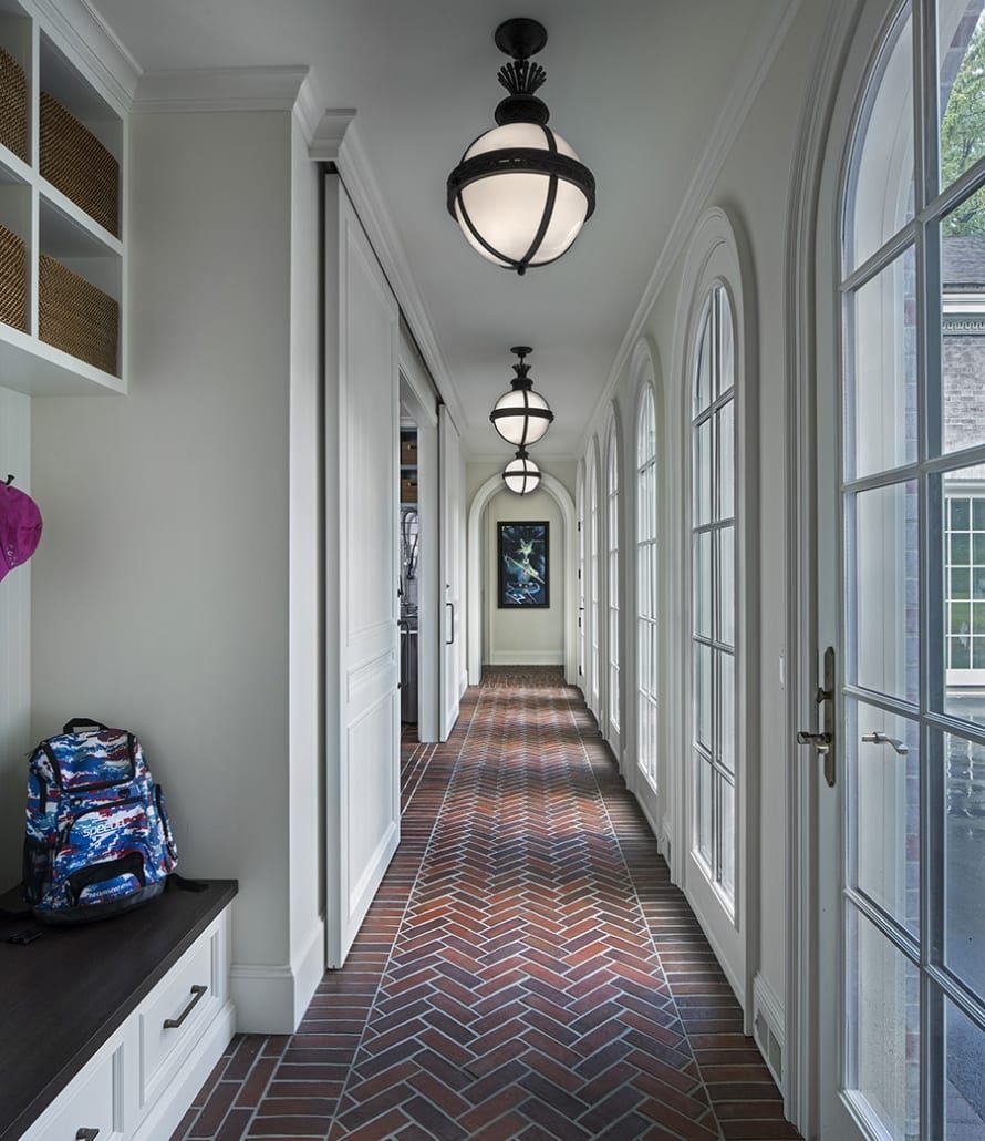 Interior at the Shingle Estate with pool
